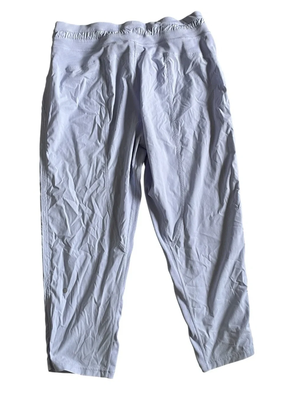 lululemon athletica Light Blue Drawstring Crop Capris - Picture 4 of 5